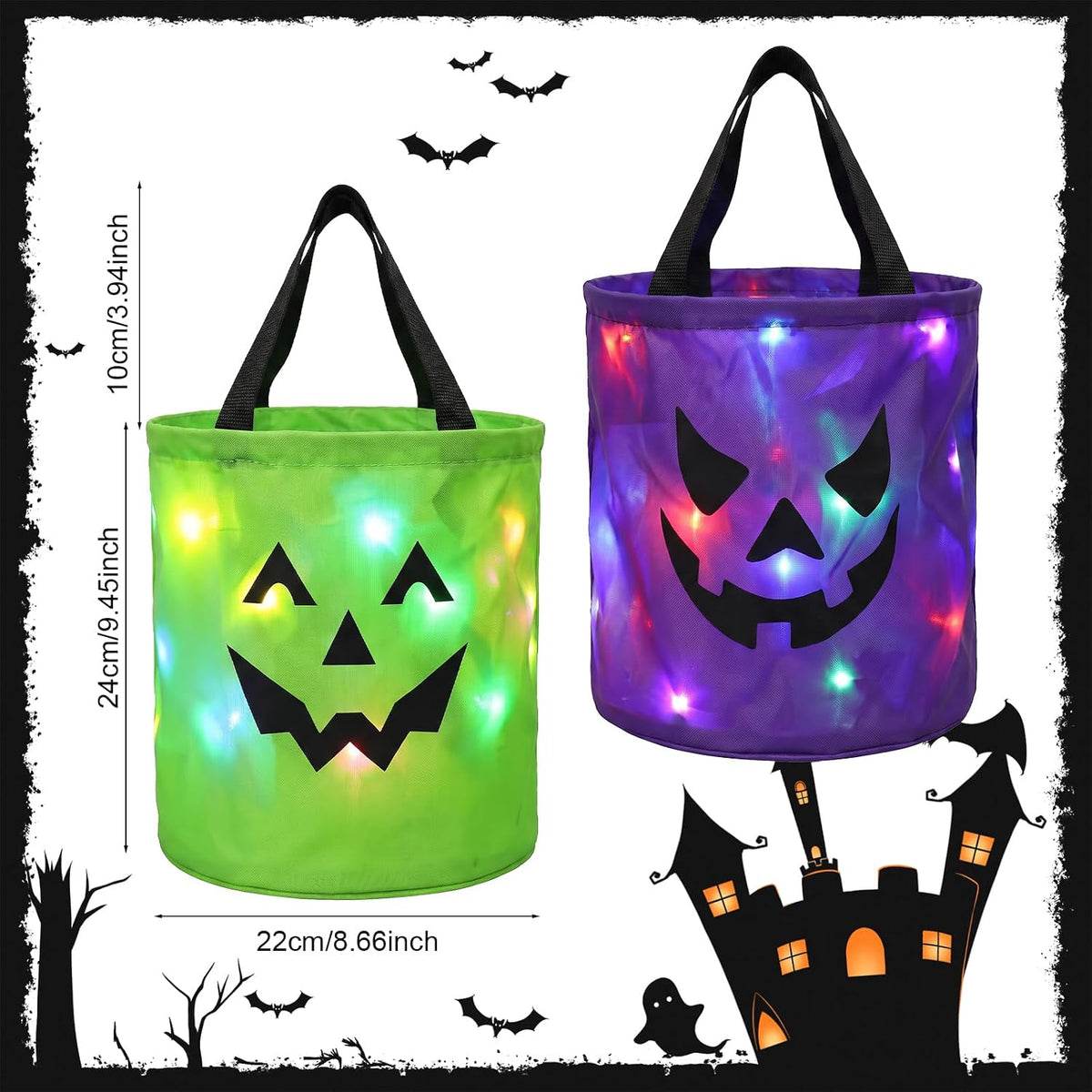Solrus™  BooBeacon: The Light-Up Treat Bag