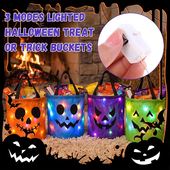 Solrus™  BooBeacon: The Light-Up Treat Bag