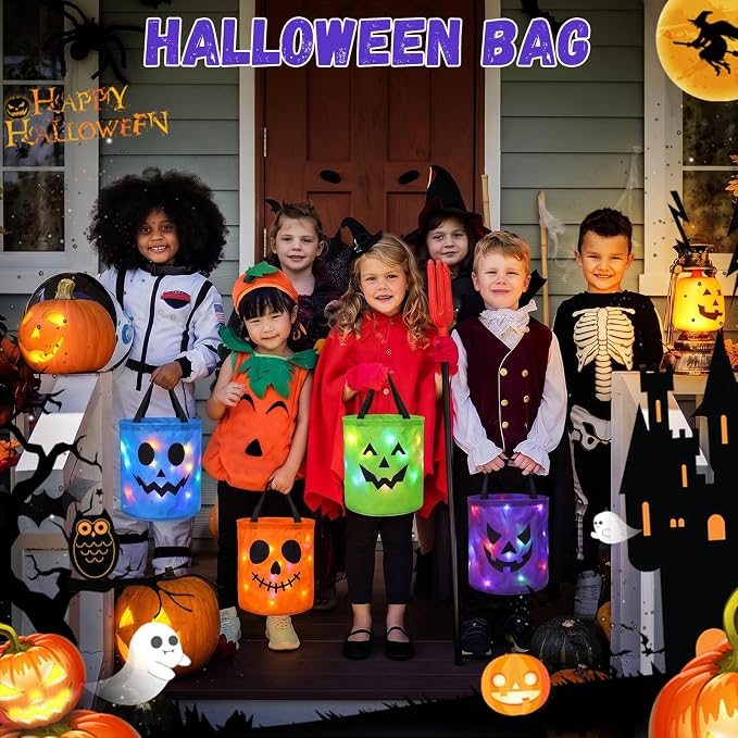 Solrus™  BooBeacon: The Light-Up Treat Bag