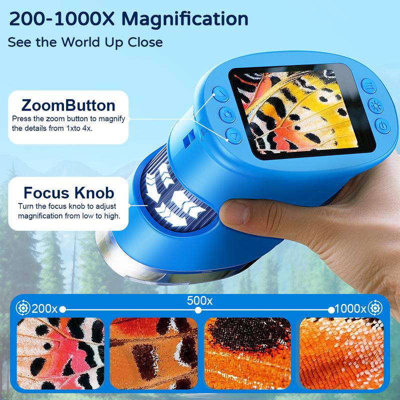 Solrus™ 4k 1000X digital microscope