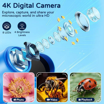 Solrus™ 4k 1000X digital microscope